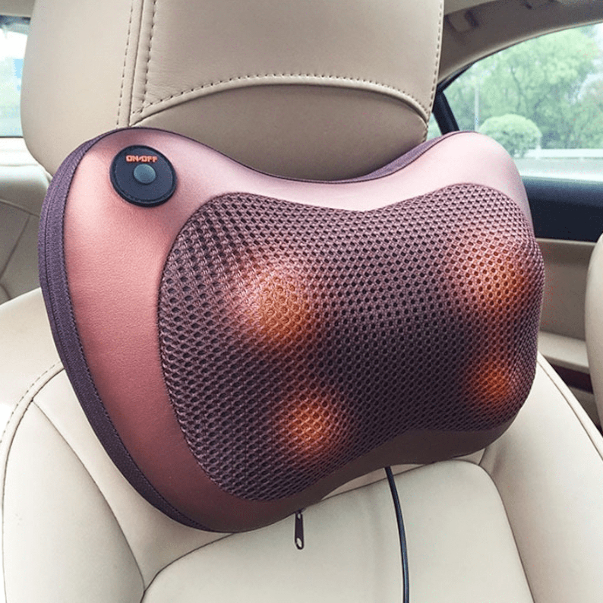 Svičite se opuštanju uz Shiatsu masažer s praktičnim auto punjačem!