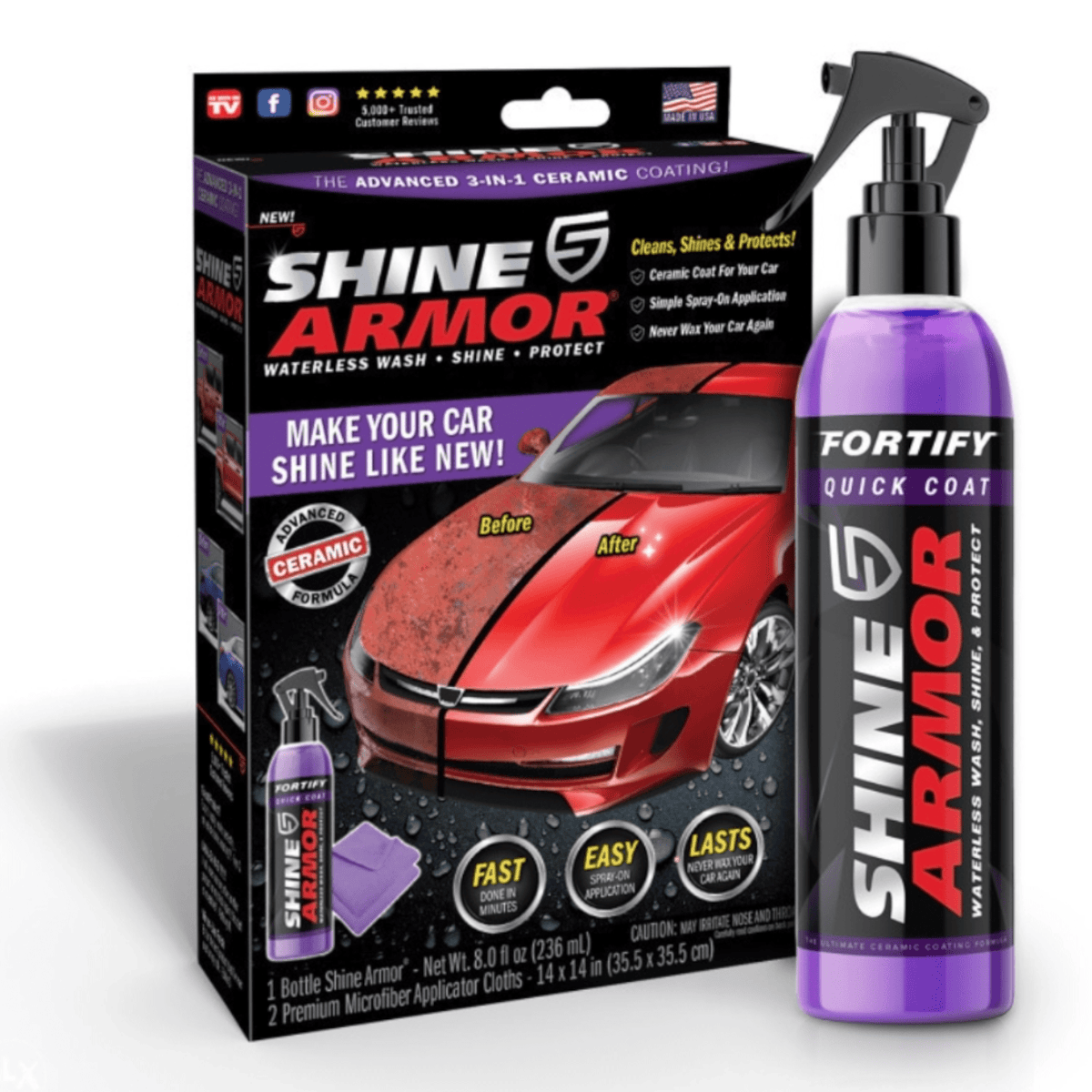 SHINE ARMOR" Nano Keramička Odlika za Savršenu Zaštitu Vašeg Automobila