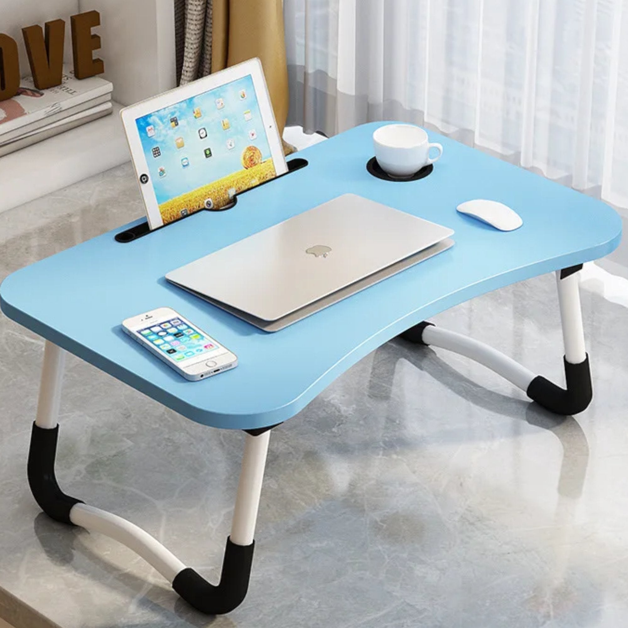Praktični sklopivi stol za laptop za udobno radno okruženje