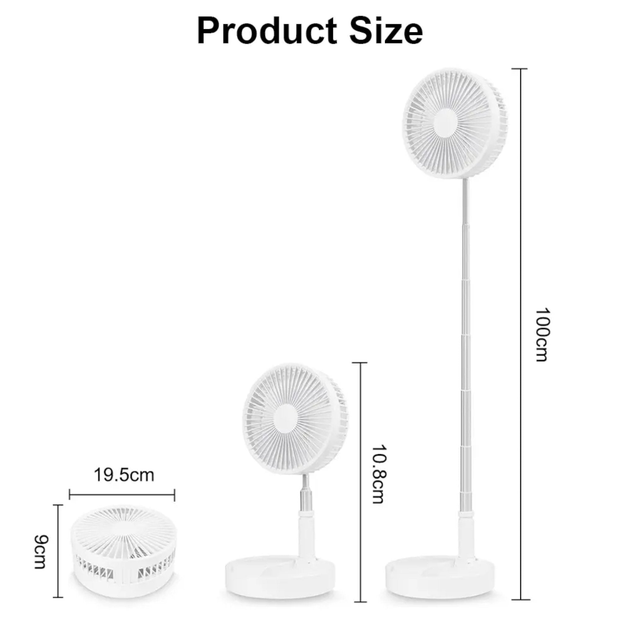 Praktični sklopivi USB ventilator za osveženje gde god da idete