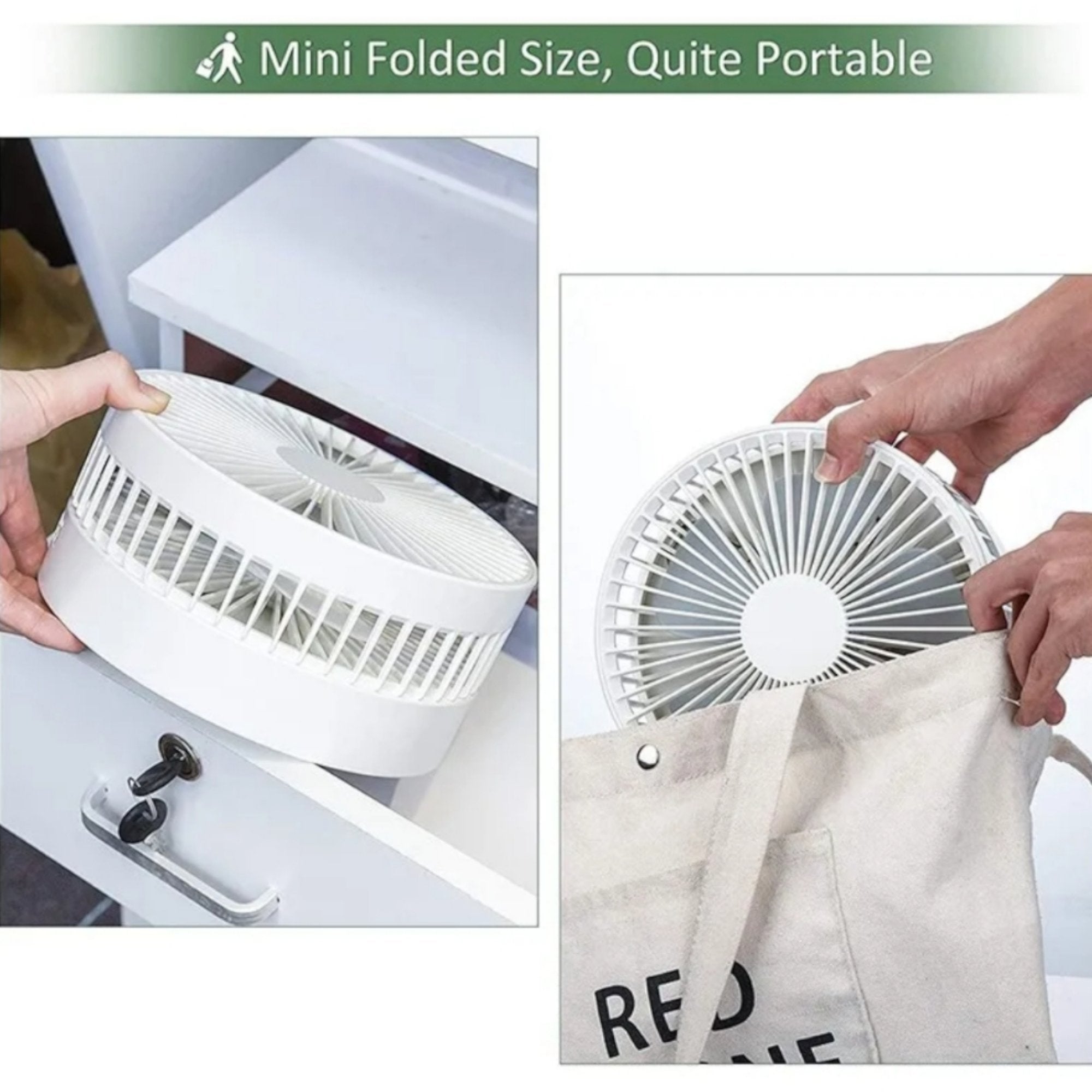 Praktični sklopivi USB ventilator za osveženje gde god da idete