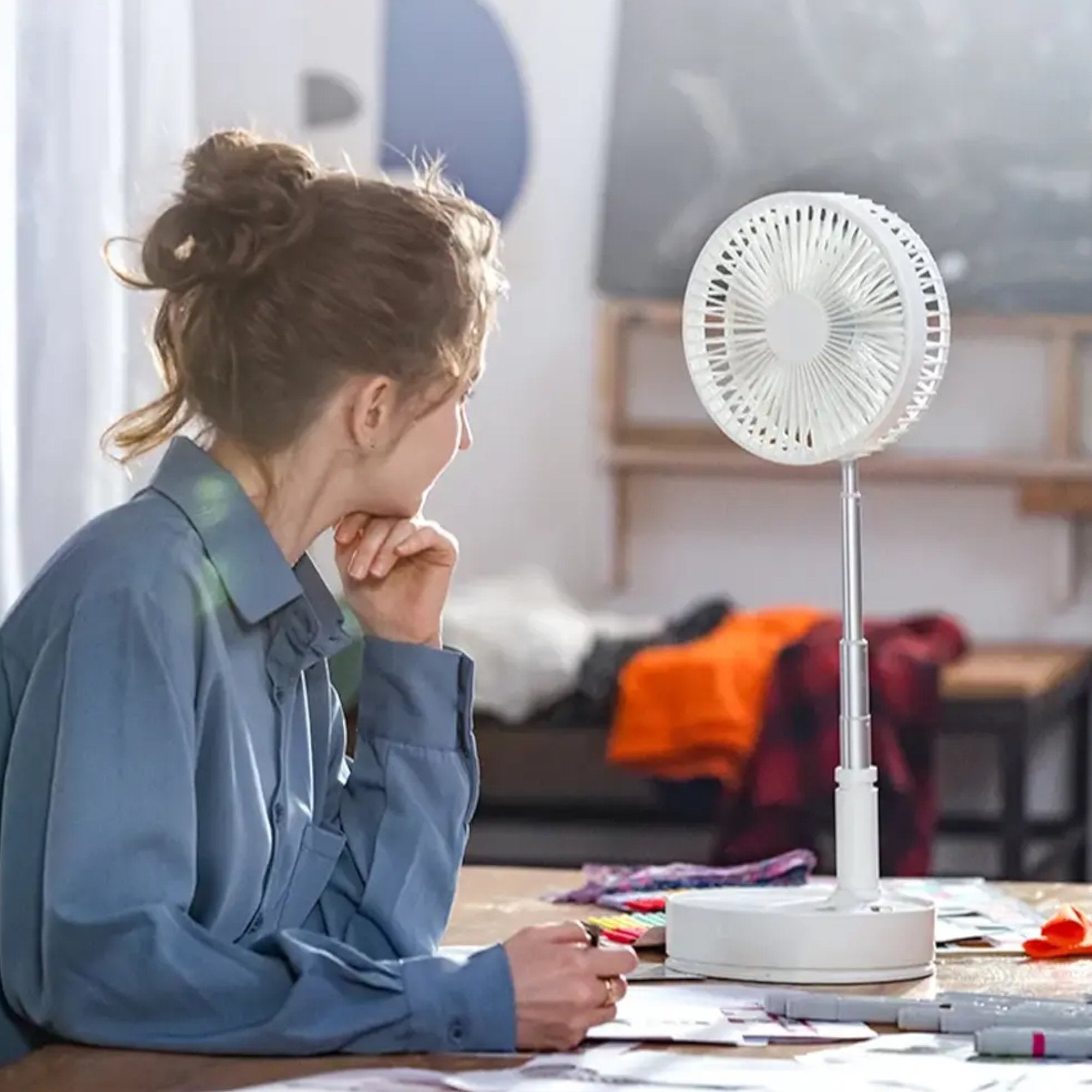 Praktični sklopivi USB ventilator za osveženje gde god da idete