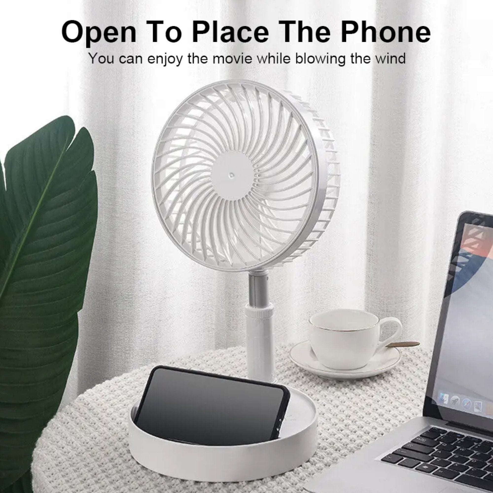 Praktični sklopivi USB ventilator za osveženje gde god da idete