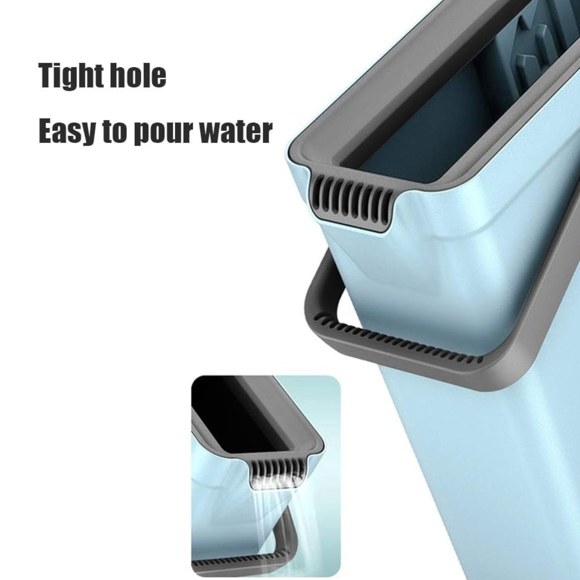 Eleganter Slim Mop mit Kante für müheloses Reinigen