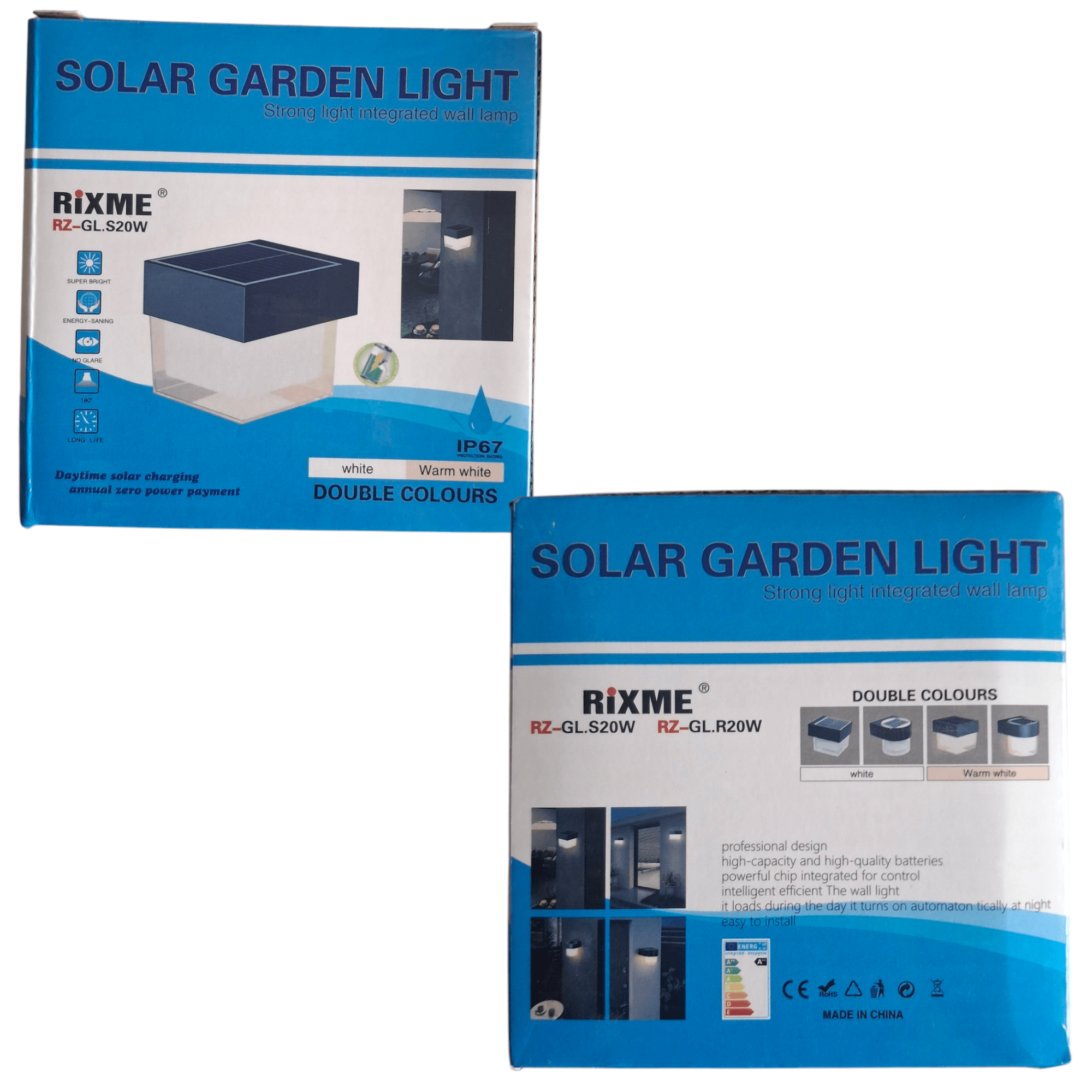 Elegantna RIXME "434" Solar LED Vrtna Svjetiljka za Čaroliju Vašeg Vrtu