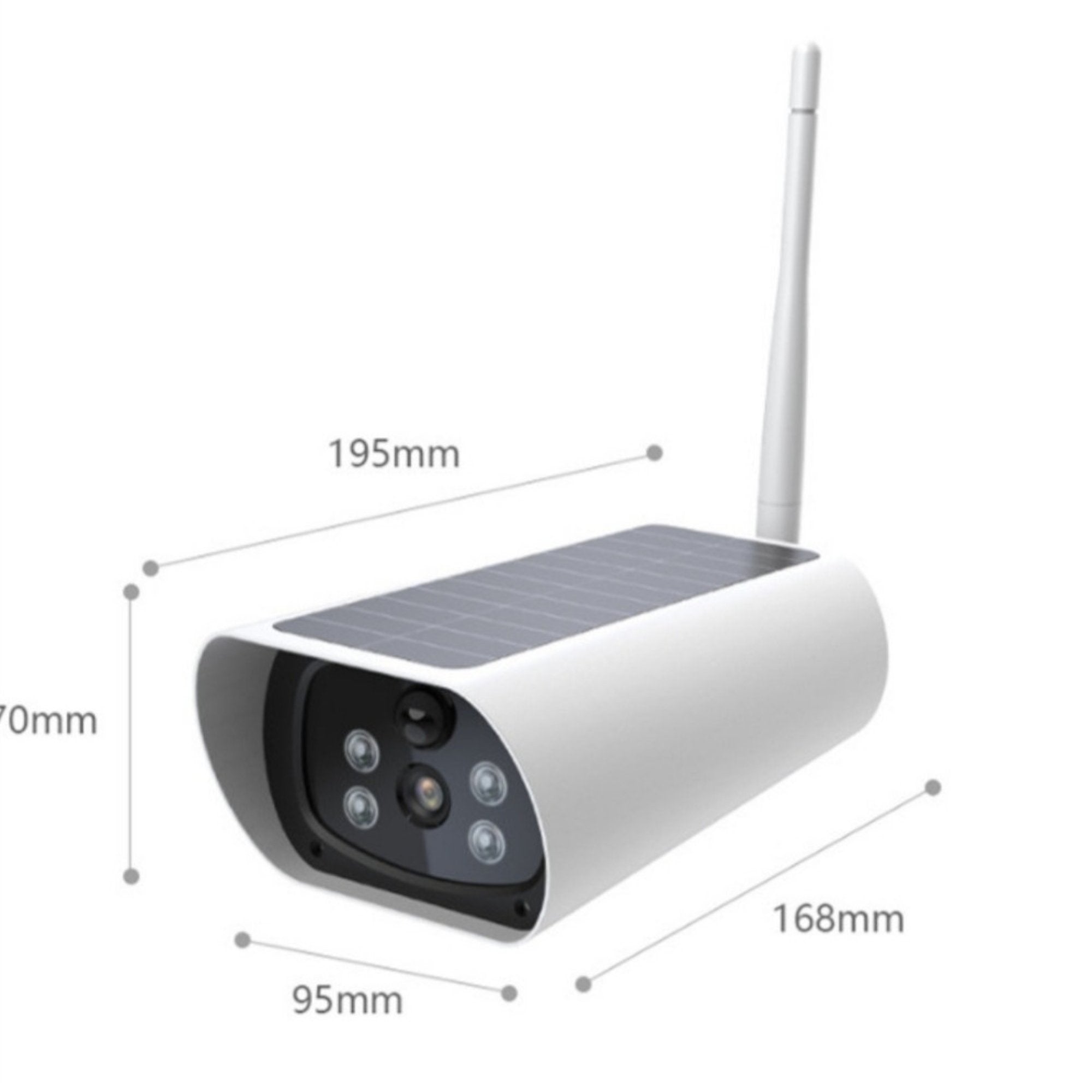 Napredna 4K Solar WiFi IP Kamera sa Full HD Kvalitetom