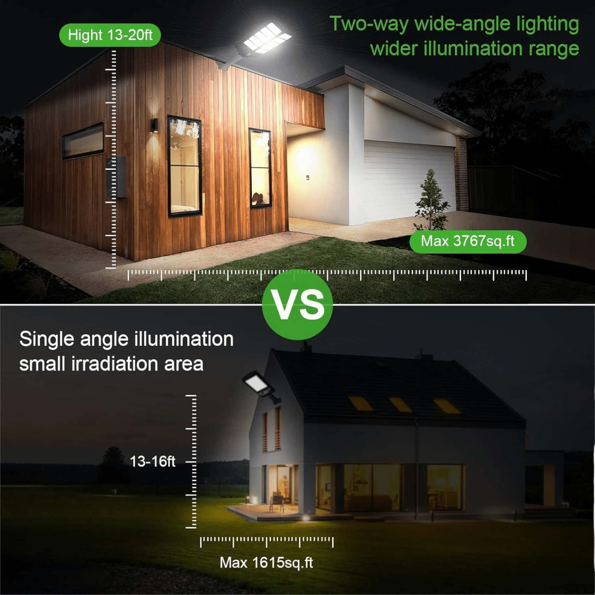 Visokoefikasni solarni LED reflektor 800W "Rixme