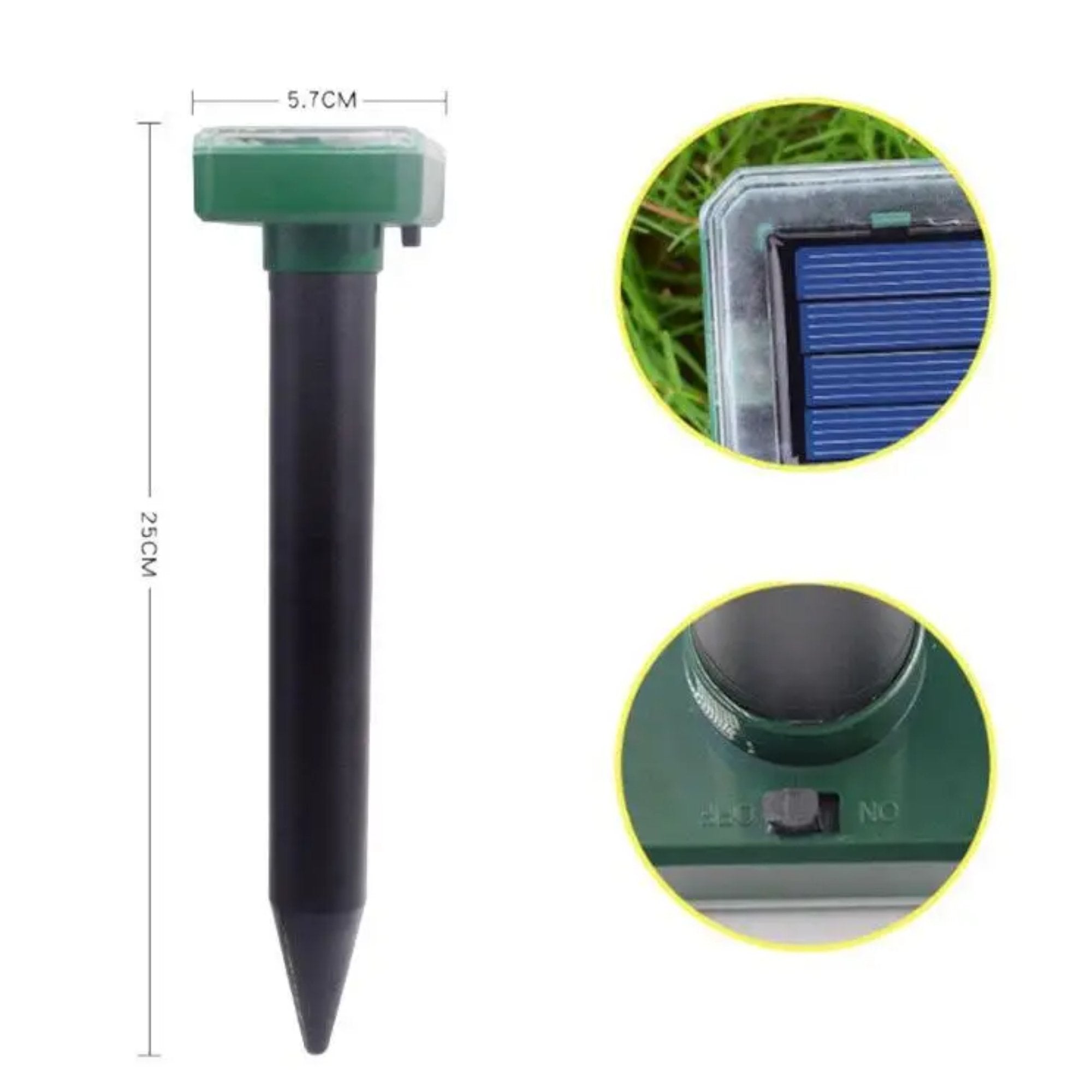 Inovativni solarni uređaj za odbijanje krtica i glodara