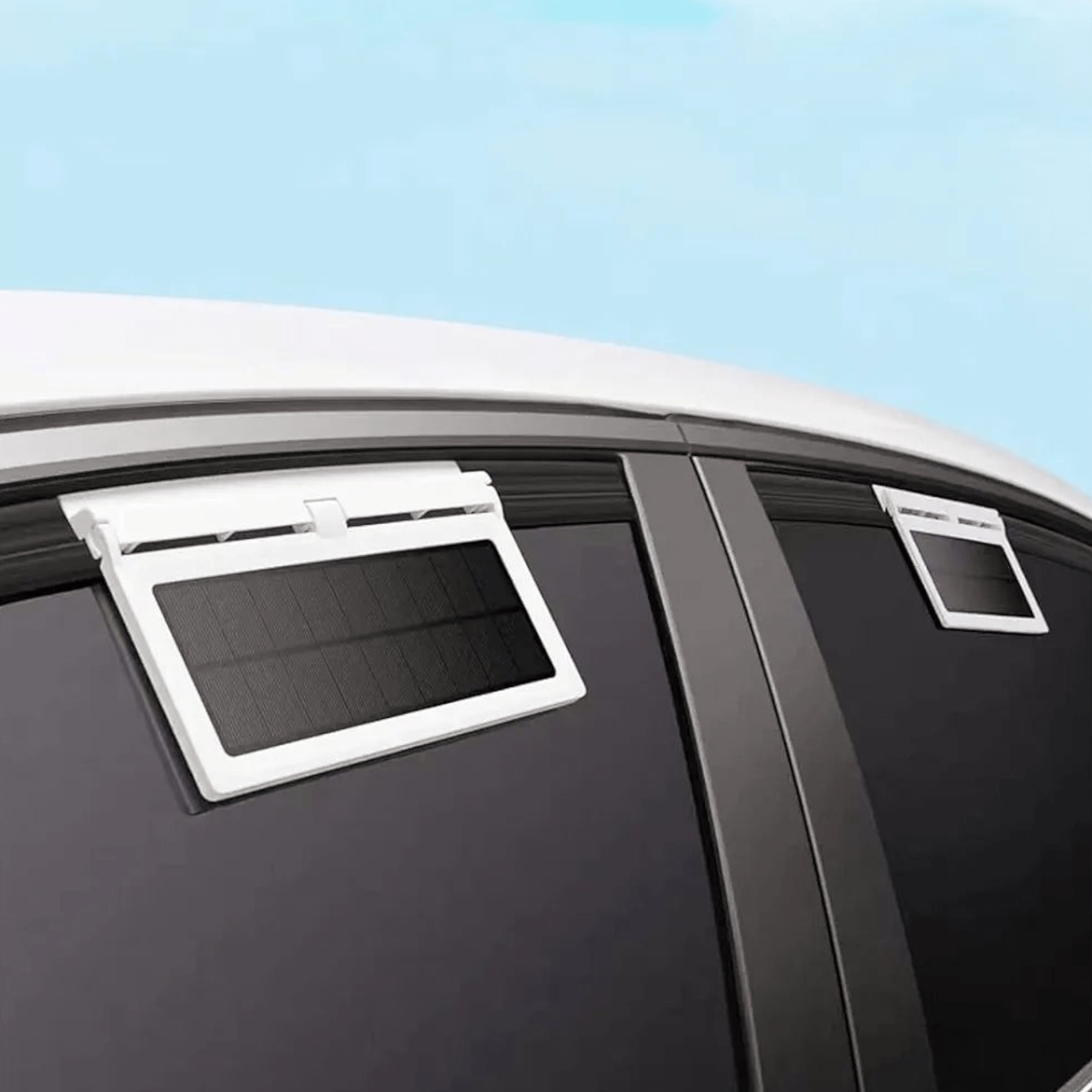 Solarni ventilator za automobil za učinkovito hlađenje i svježi zrak