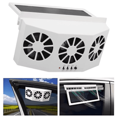 Solarni ventilator za automobil za učinkovito hlađenje i svježi zrak