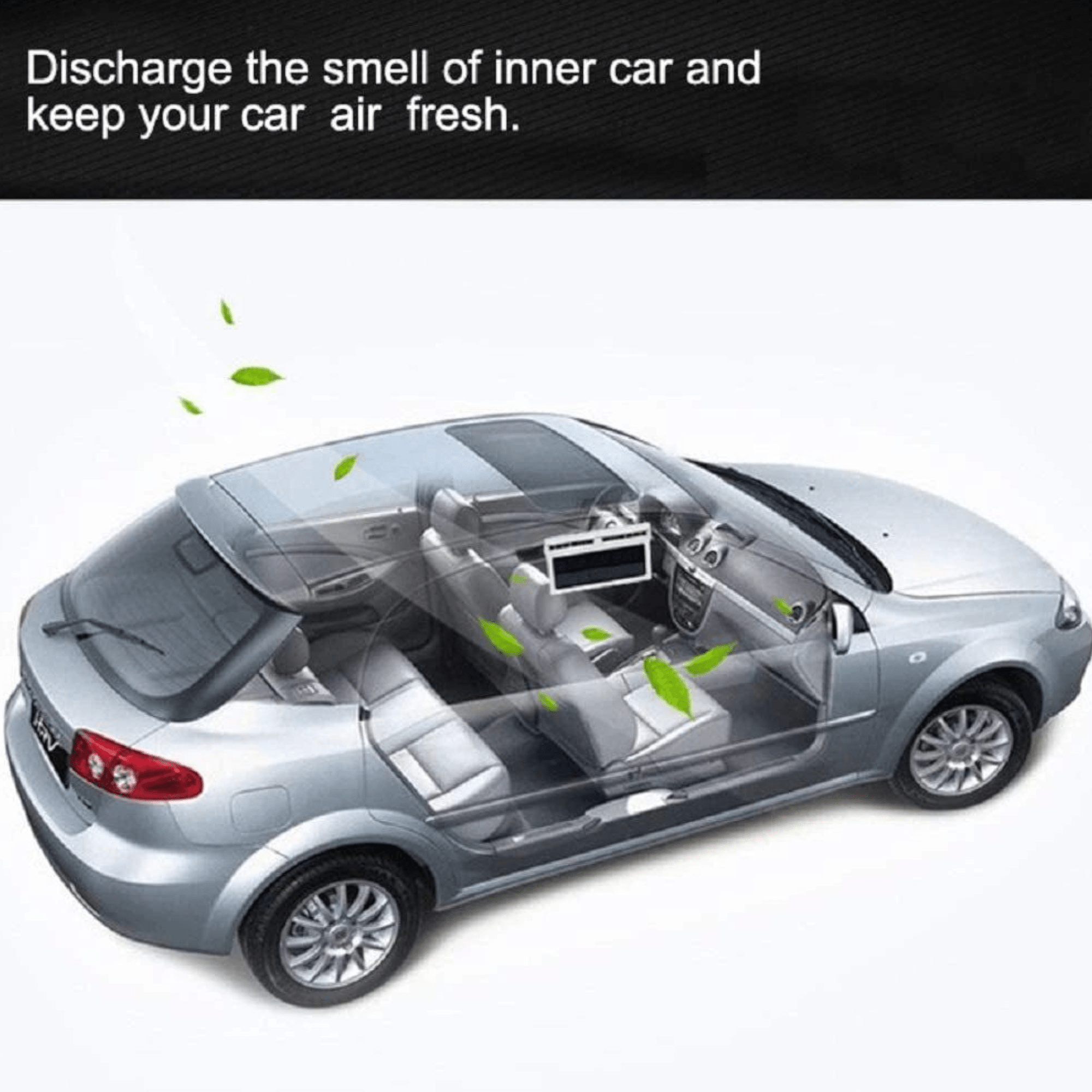 Solarni ventilator za automobil za učinkovito hlađenje i svježi zrak