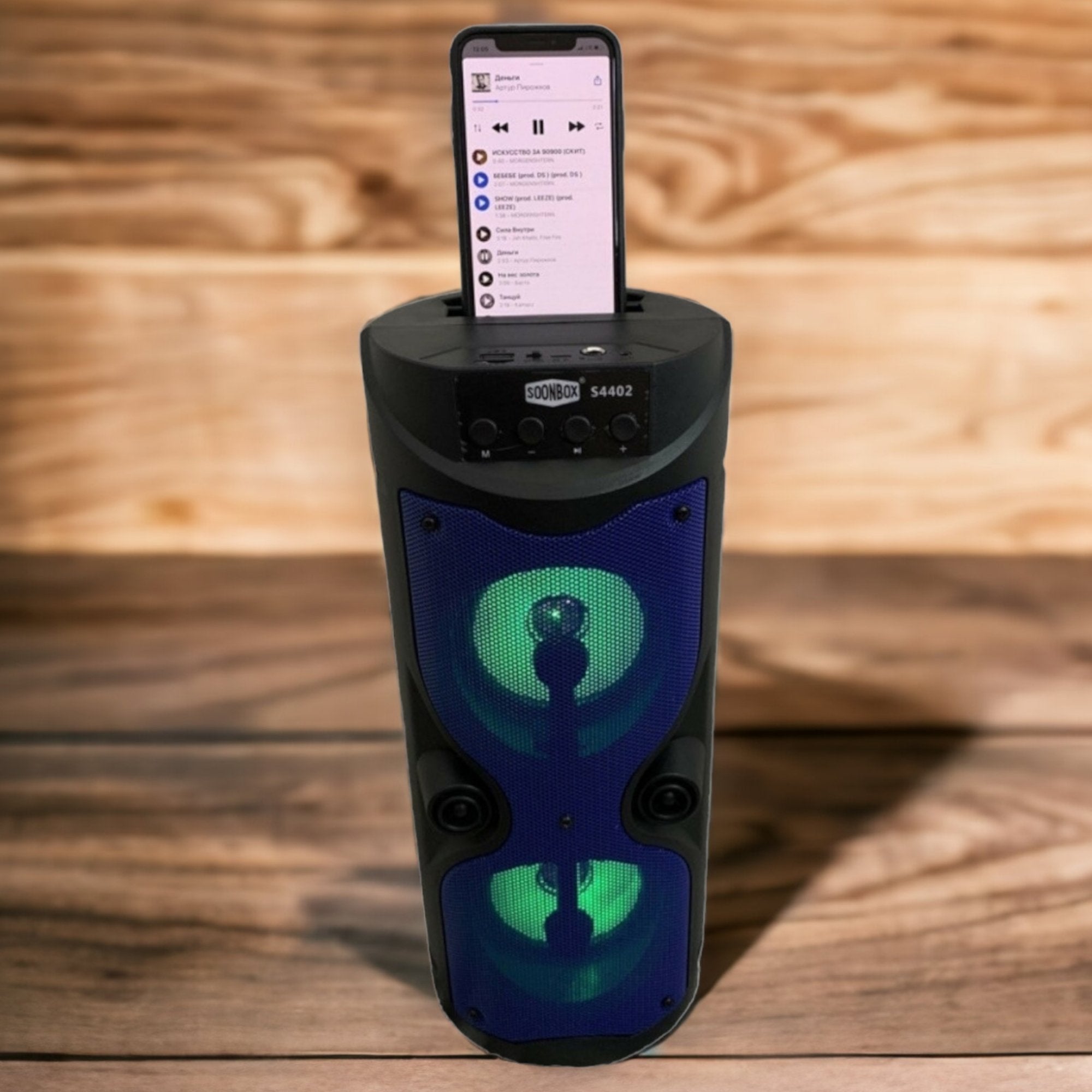 Prijenosni Bluetooth zvučnik SOONBOX s ugrađenim mikrofonom