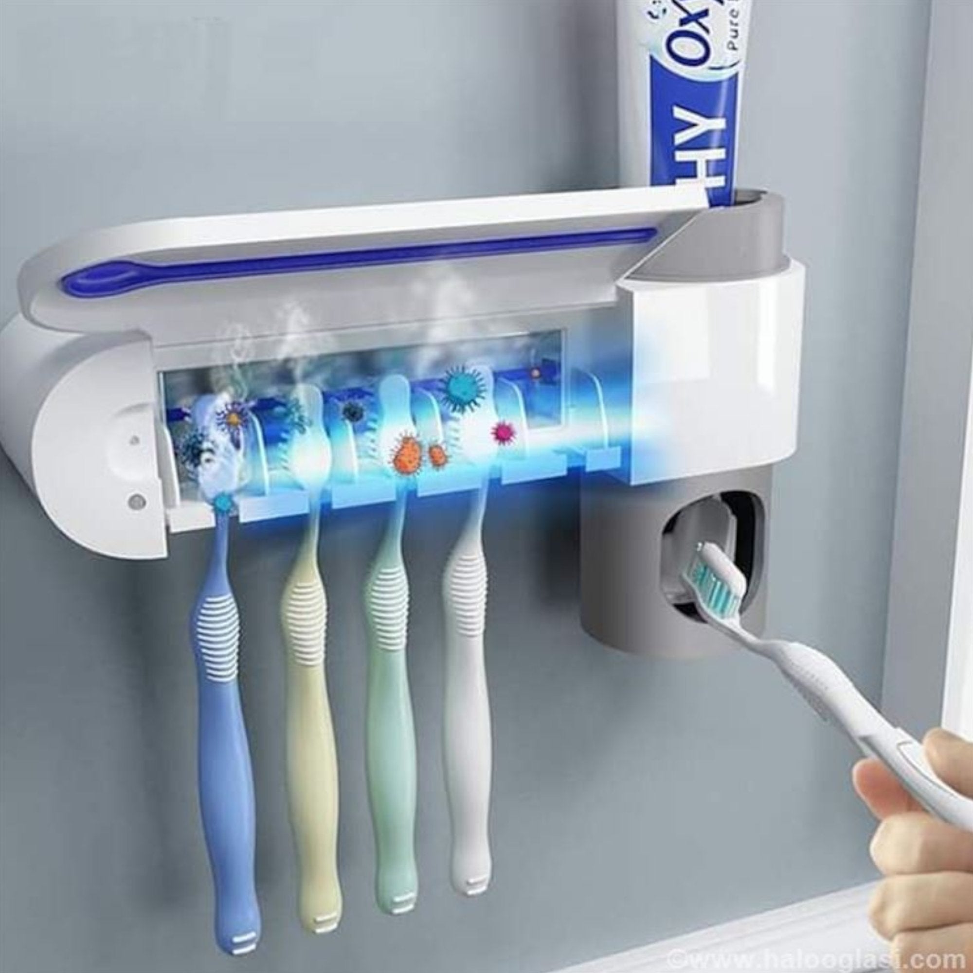 Zdrav i Praktičan Sterilizator sa Držačem za Četkice za Zube