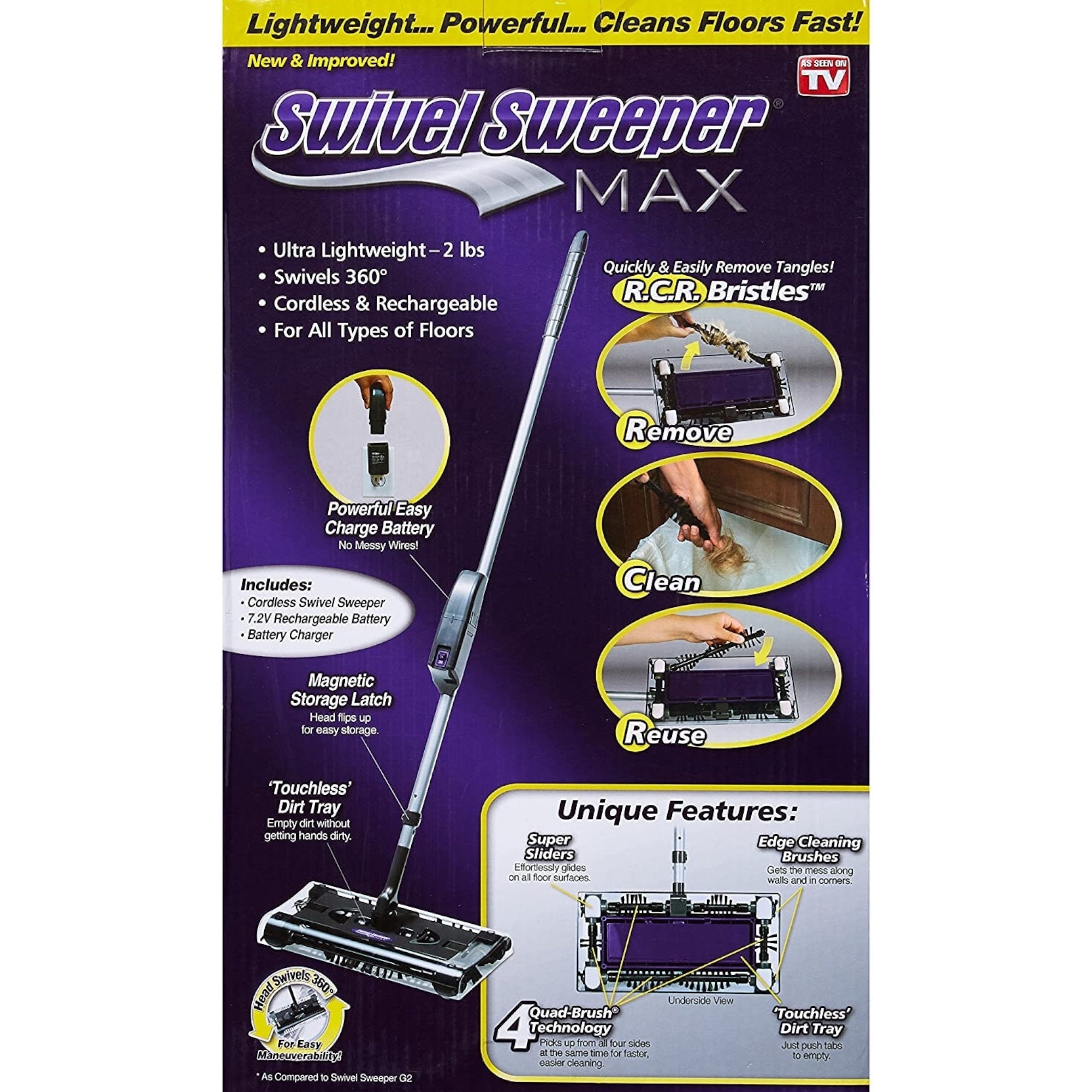 Revolucionarni bežični usisavač Swivel Sweeper za lako čišćenje!