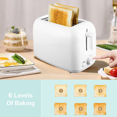 Powerful 650W Toaster for Perfectly Crispy Toast