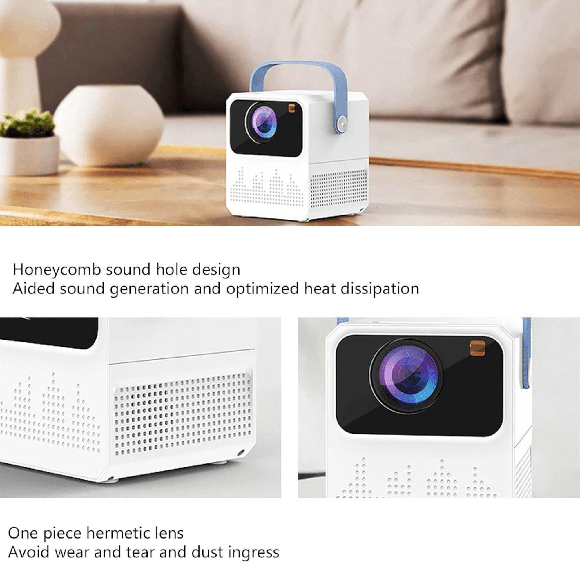 Erleben Sie atemberaubende Bilder mit unserem Ultra HD 4K Projektor mit WIFI!