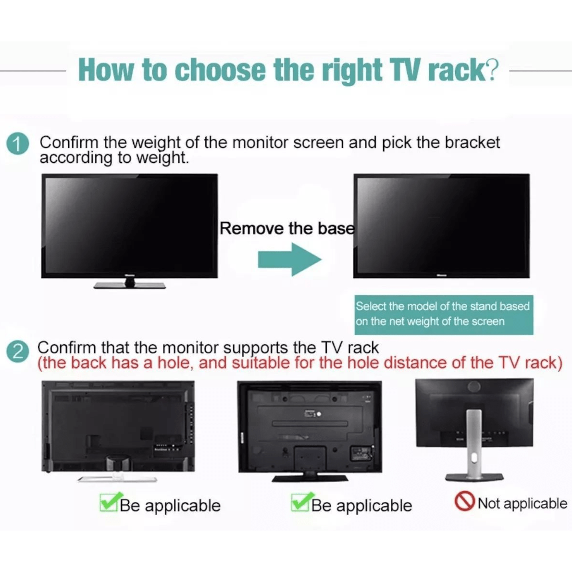 Svestrani Rotirajući Zidni Nosač za TV (14”–55”)