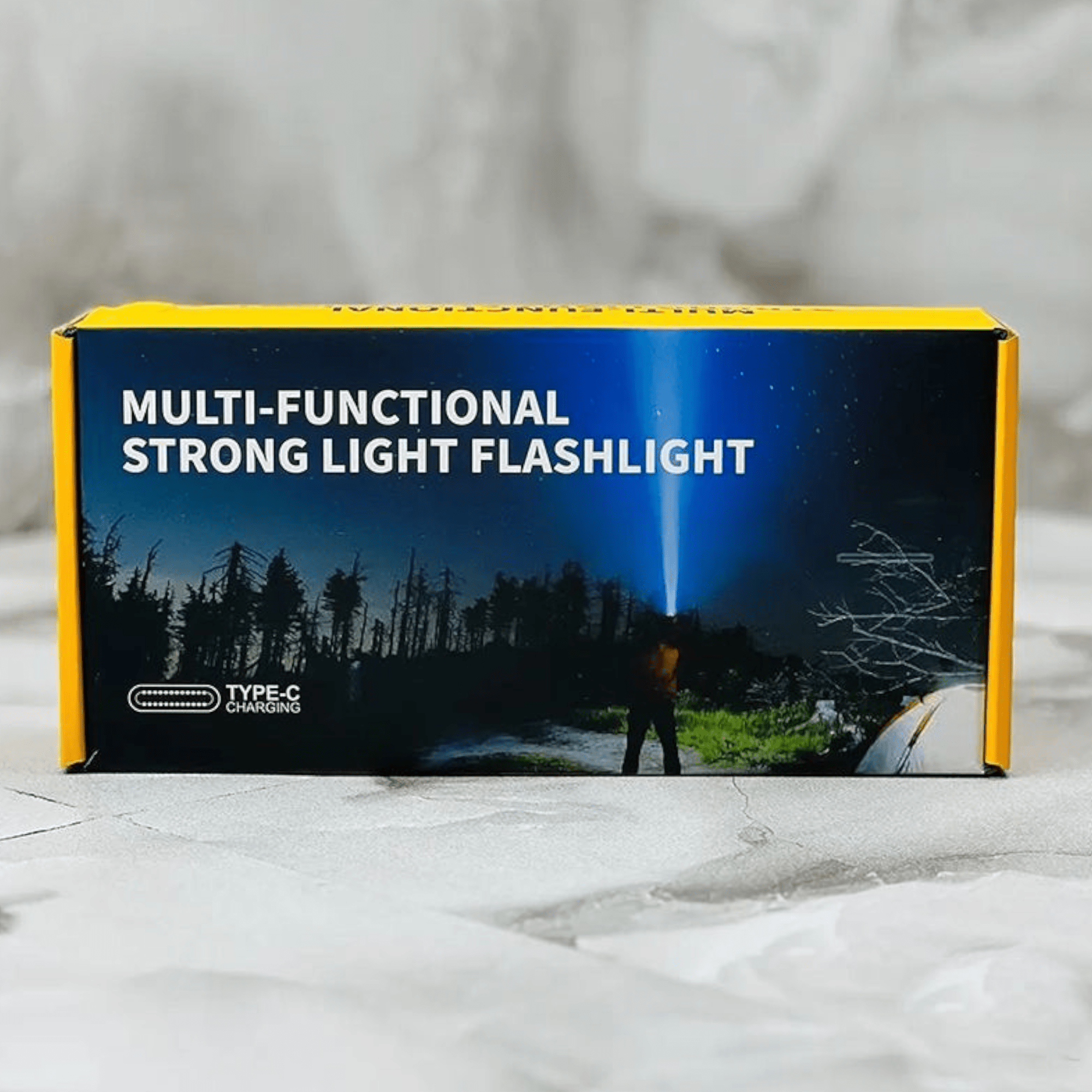 Powerful Multi-Functional LED Flashlight Model 9035