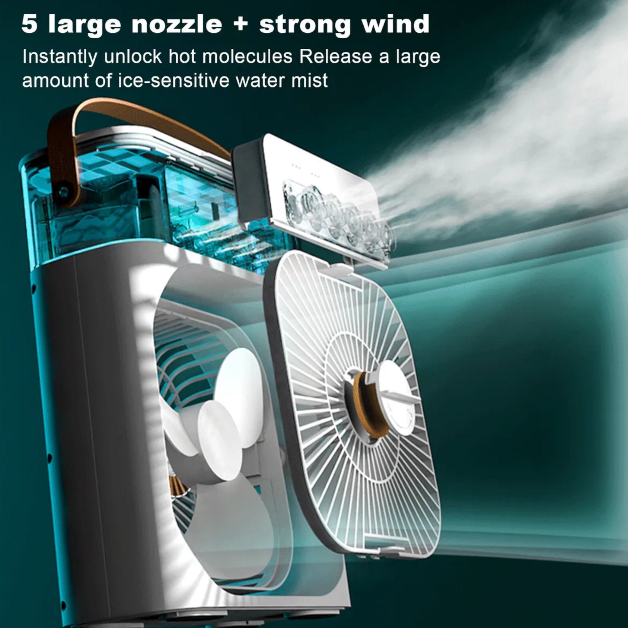 Svestrani Mini Ventilator s Klima Uređajem