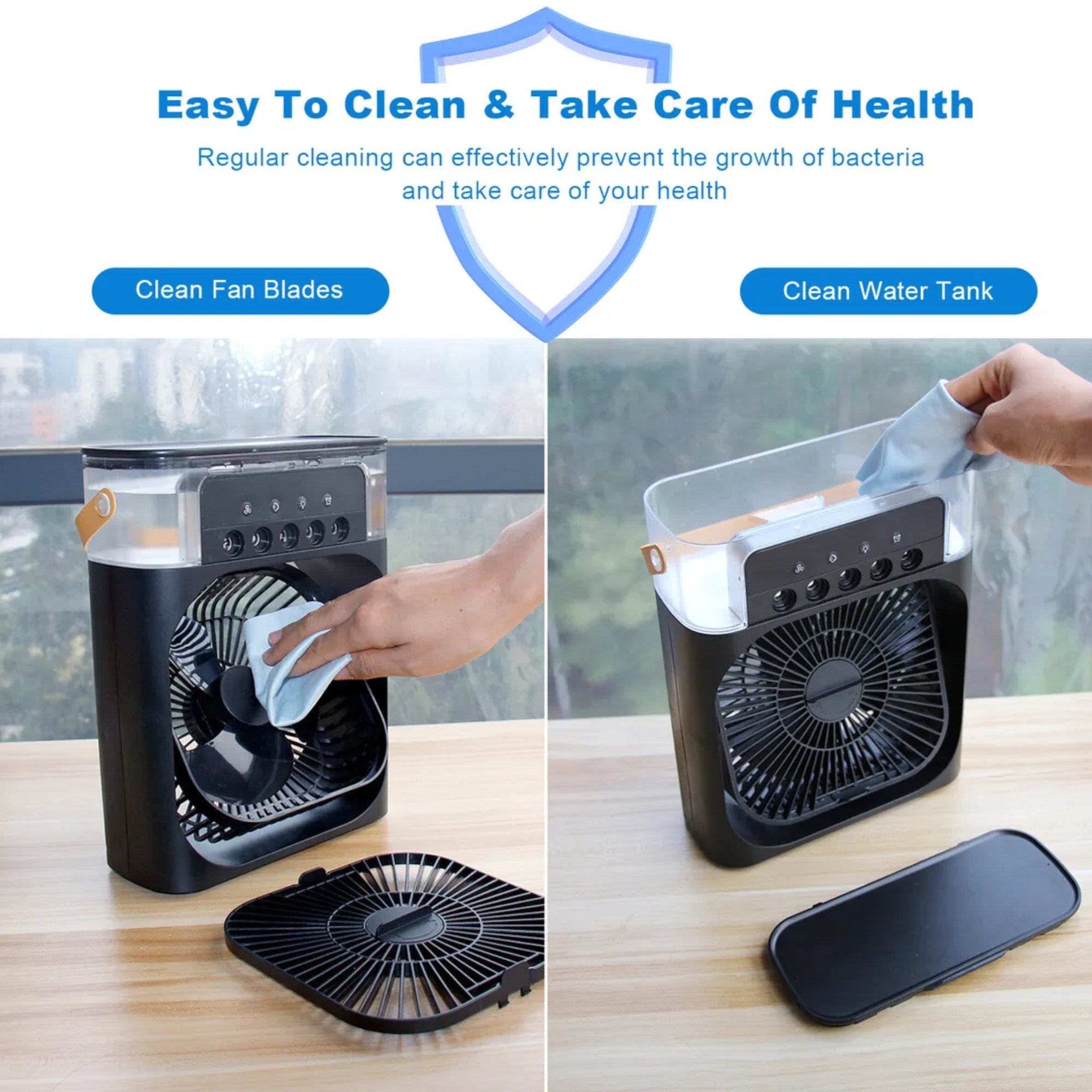 Svestrani Mini Ventilator s Klima Uređajem