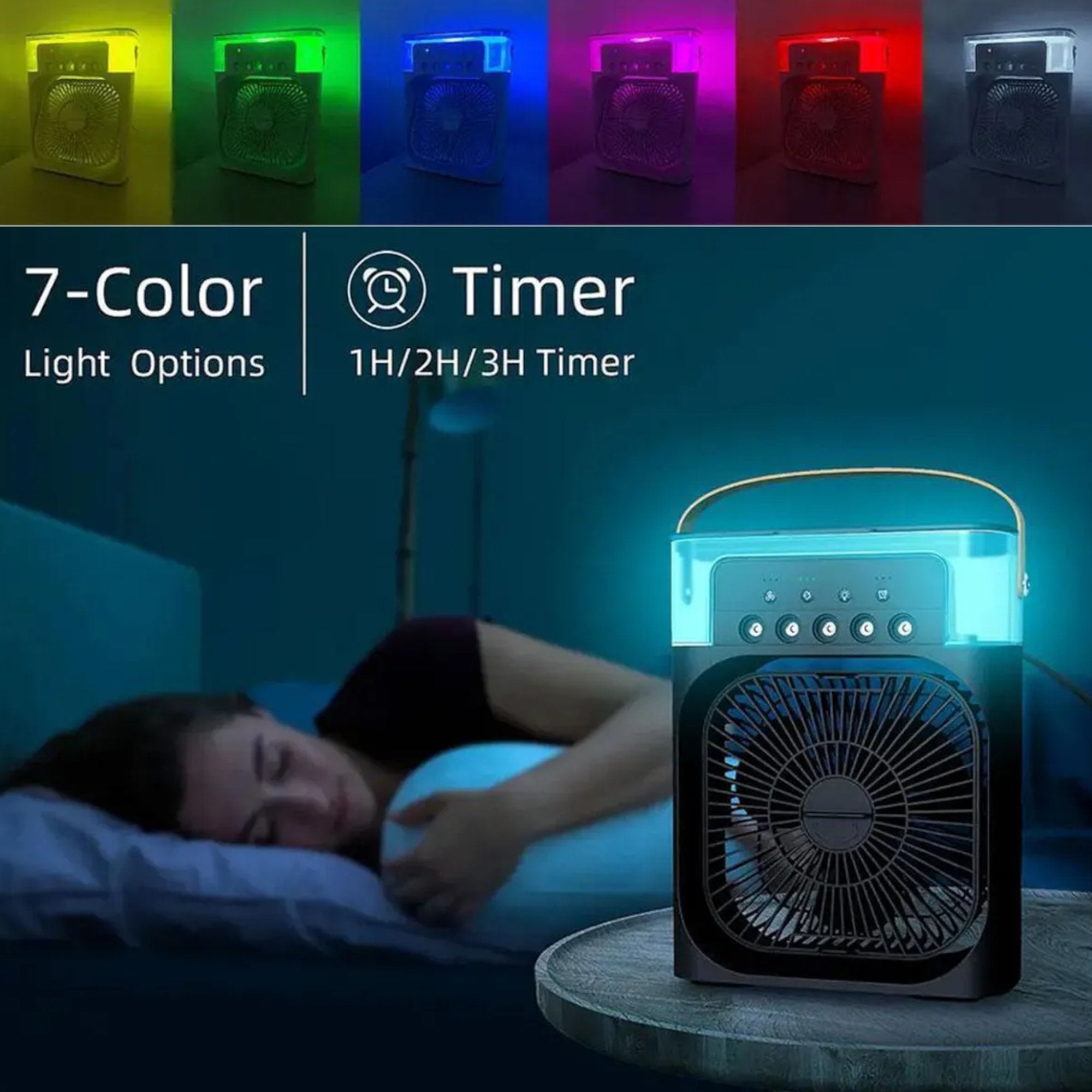 Svestrani Mini Ventilator s Klima Uređajem