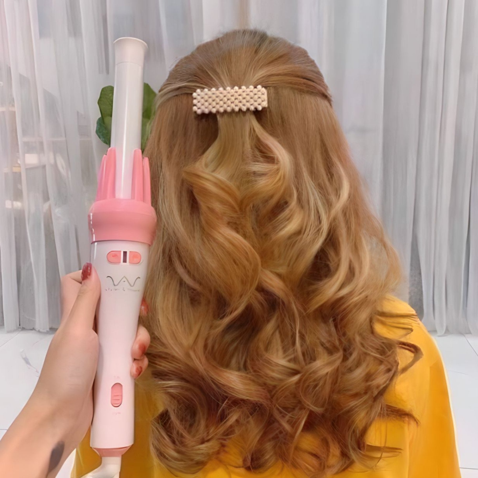 Vivid&Vogue Rotirajući Uvijač za Kosu - Profesjonalni Styling za Svečane i Svakodnevne Frizure