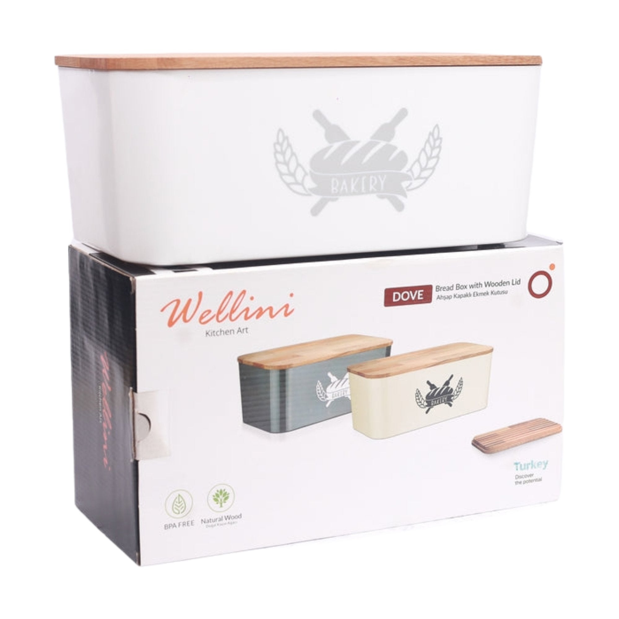 Elegantna Kutija za Hljeb "Wellini" - Savršena za Svježinu i Stil!