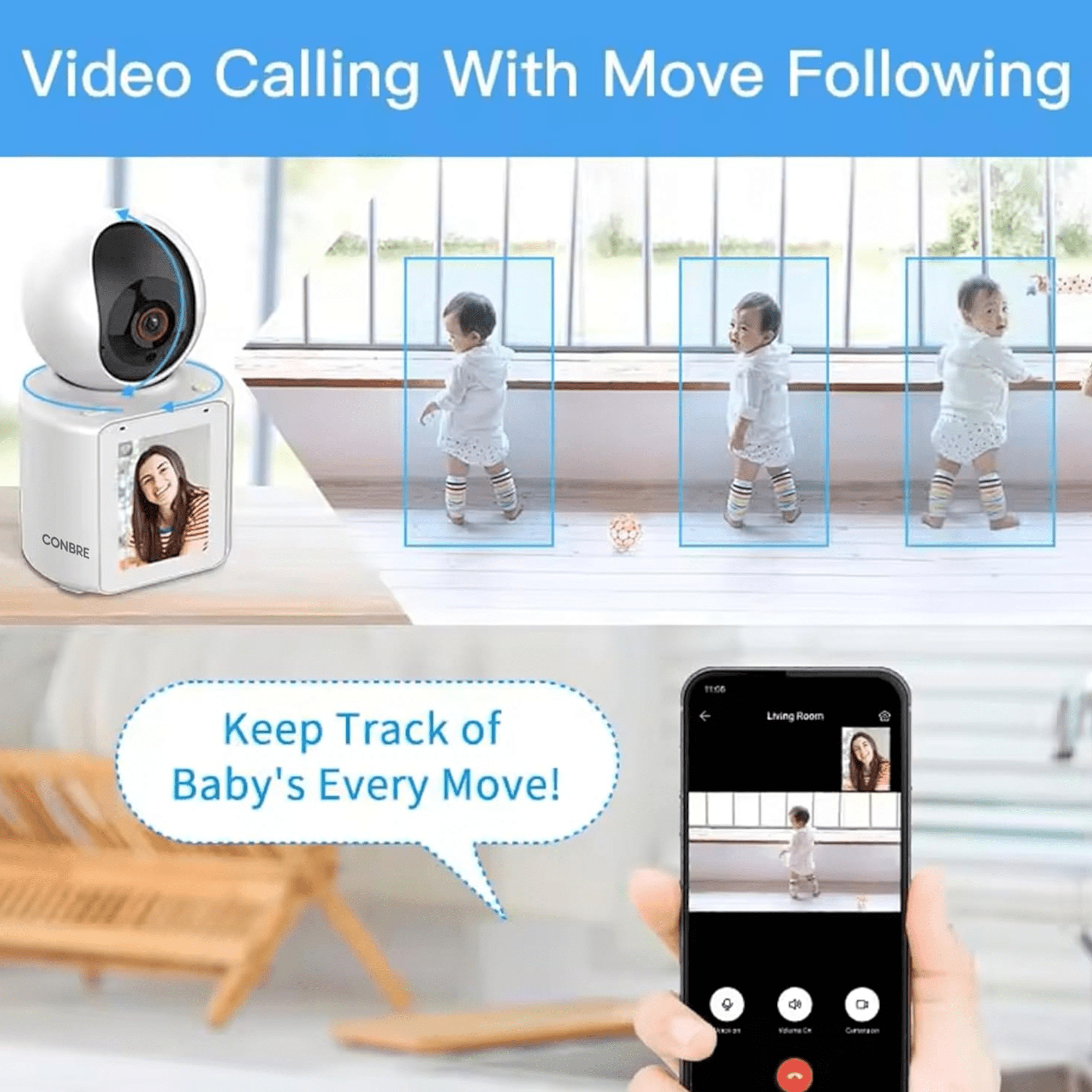 Pametna WiFi IP Kamera sa Video Pozivom i Interaktivnim Display-em (icsee)