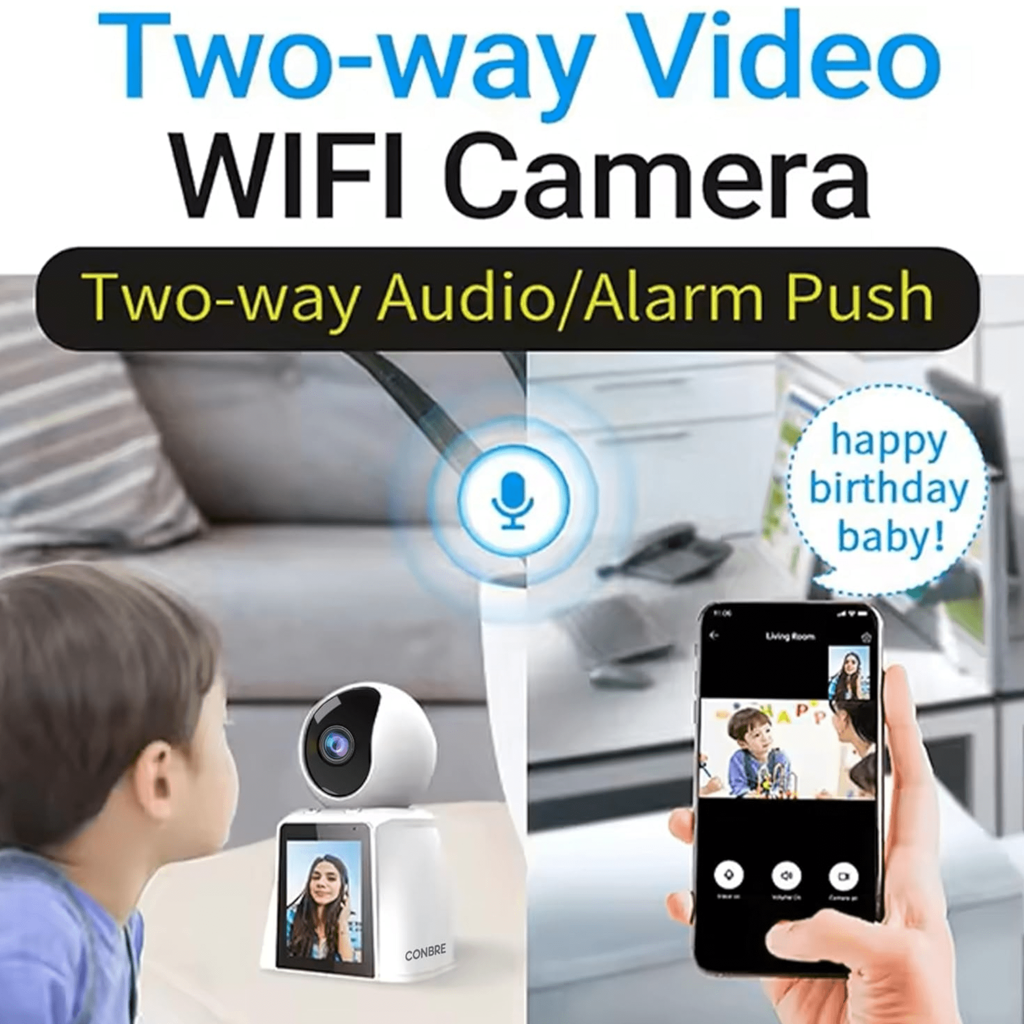 Pametna WiFi IP Kamera sa Video Pozivom i Interaktivnim Display-em (icsee)
