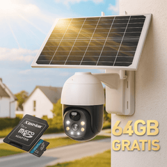 Wireless Solarna PTZ Kamera s Besplatnom 64GB Memorijskom Karticom