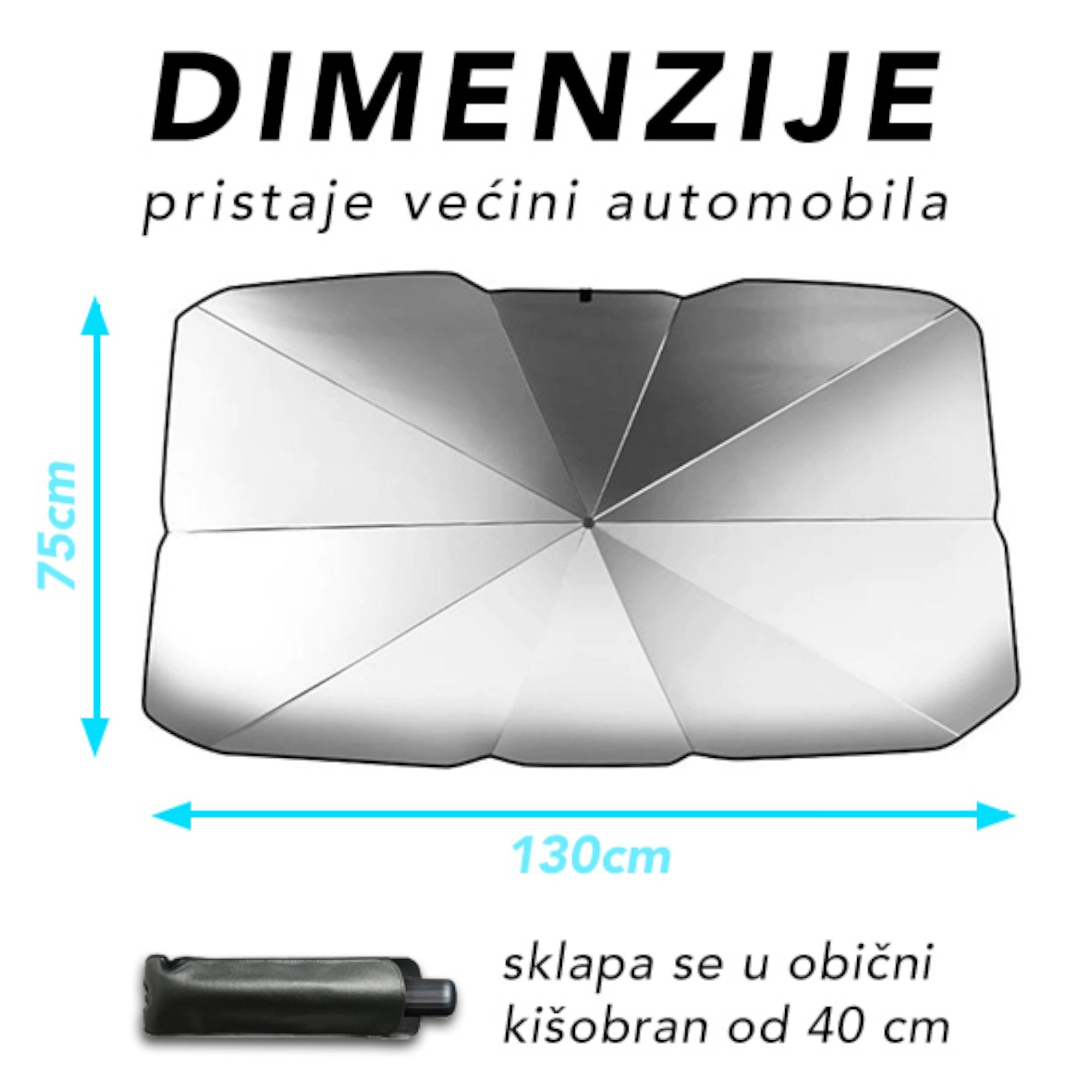 Šofer šajba suncobransko/staklena zaštita za optimalnu udobnost i zaštitu od vremenskih uslova!