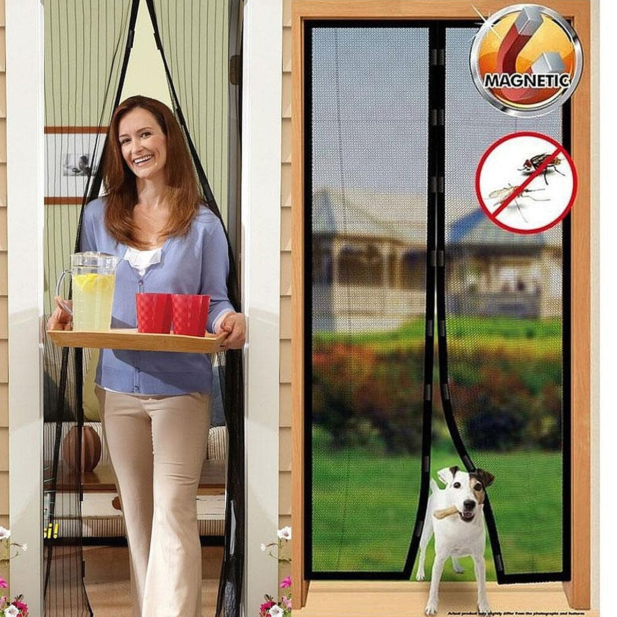 Elegantna zavjesa za zaštitu od komaraca